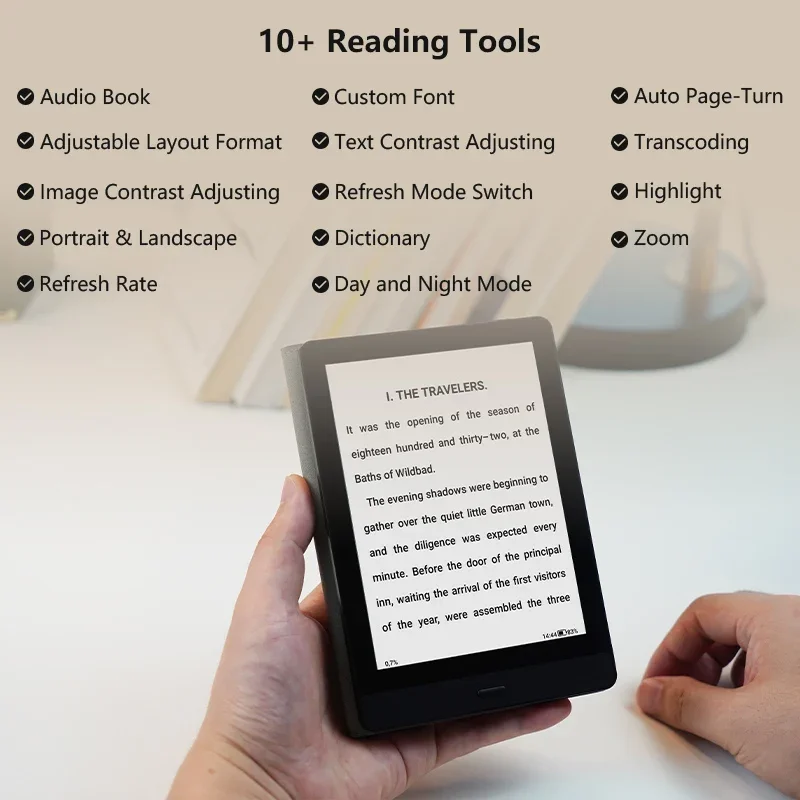BIGME READ Tragbarer 6-Zoll-E-Paper-E-Book-Reader: Android Open – Bild 6