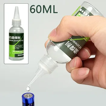 60 ml Lötflussmittel, multifunktionale Flüssiglote, Wasser, schnelles Schweißen für Edelstahl, verzinktes