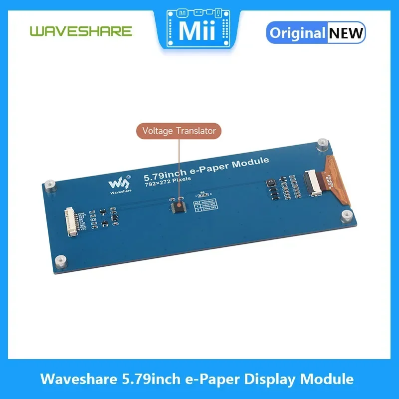 Waveshare 5,79 Zoll E-Paper Display Modul E-Ink 792x272 Display – Bild 4