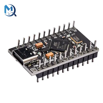 Typ-C MINI USB Pro Micro Für Arduino ATmega32U4 5V/16MHz Modul Mit 2 Reihe Pin Header für Leonardo USB