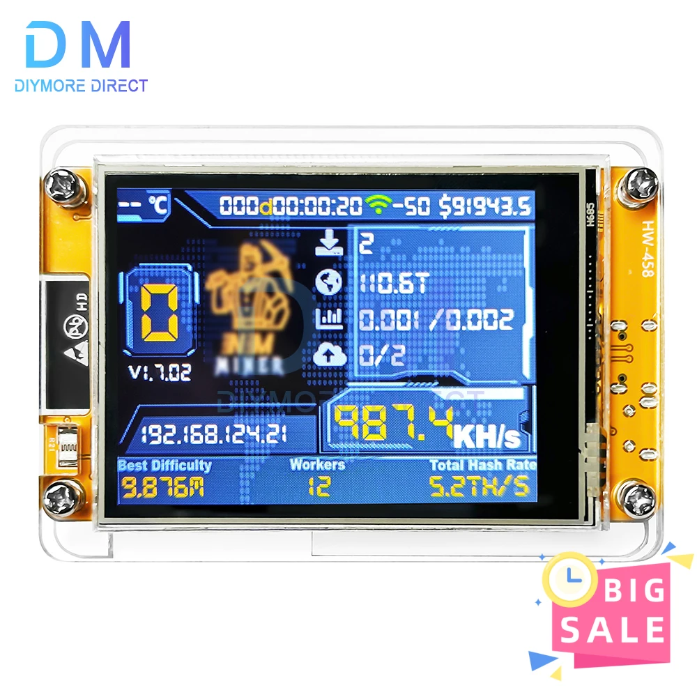ESP32 2,8-Zoll OLED-Display Entwicklungsboard ESP32-2432S028 – Bild 6