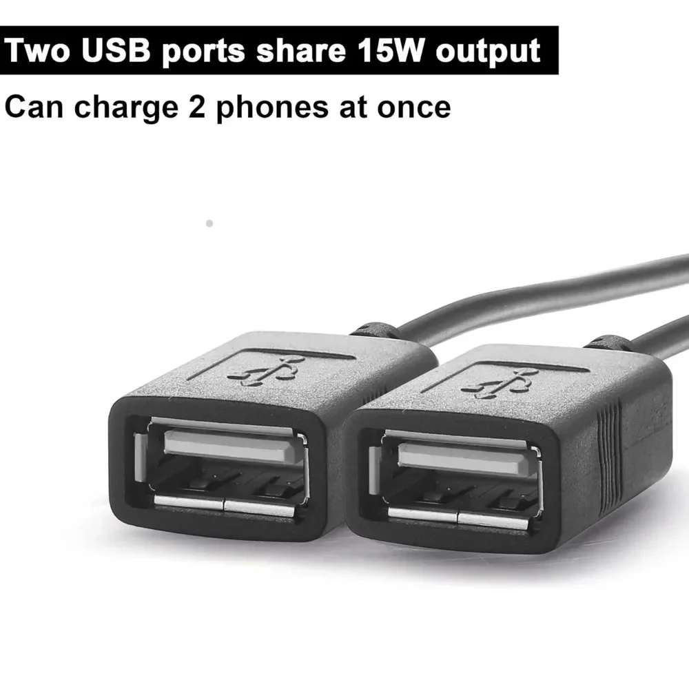 12v/24v zu 5v 3a netzteil wandler DC-DC abwärts modul USB-A buchse/typ – Bild 6