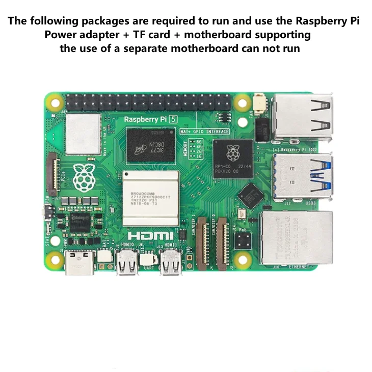 Raspberry Pi 5 4GB 8GB Entwicklungs board Computer ai künstliche – Bild 2