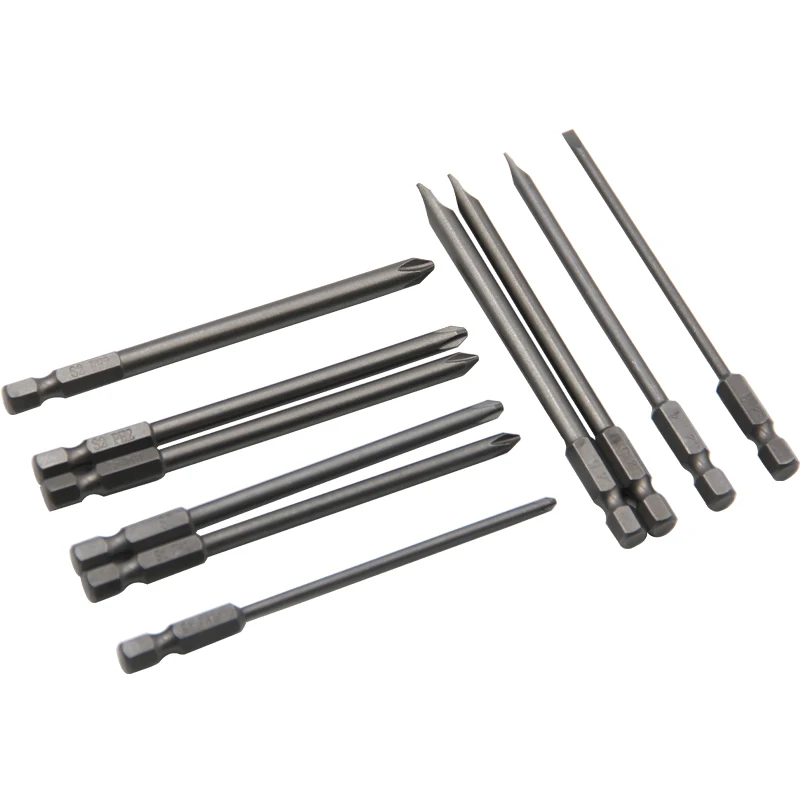 Kreuz 100mm Sechskantgriff Schraubendreher-satz Magnetische (10 Stück) – Bild 6