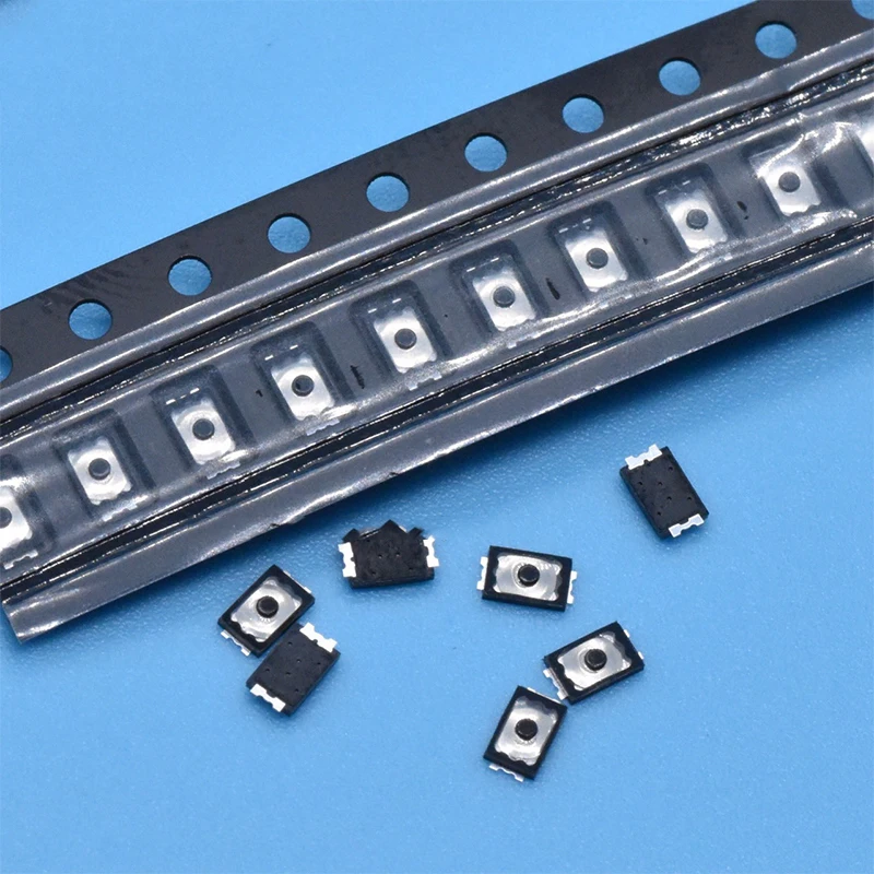 2x3x0,6 U Taktile Drucktastenschalter 4-Pin Mikroschalter SMD Mini Dünnschicht-Tastenschalter mit Leichter