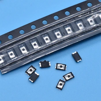 2x3x0,6 U Taktile Drucktastenschalter 4-Pin Mikroschalter SMD Mini Dünnschicht-Tastenschalter mit Leichter
