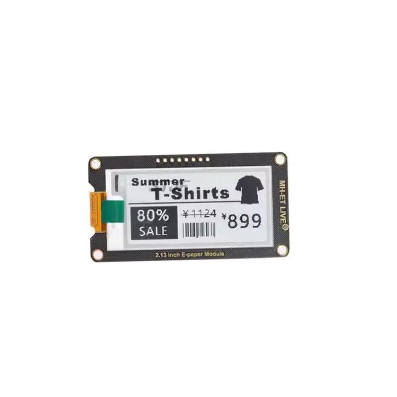 2,9" 2,9 Zoll Epaper Modul E-Paper E-Ink EInk Display Bildschirm SPI – Bild 5