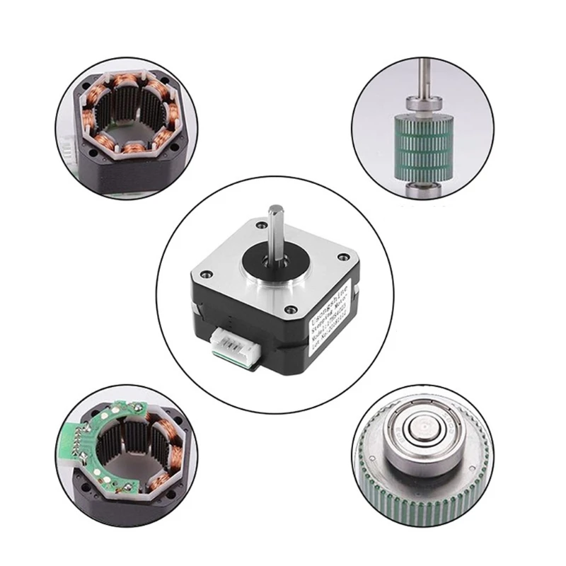Nema 17 Stepper Motor 4-blei 42mm 13Ncm (18,4 unzen. in) 1A 1m Kabel – Bild 5