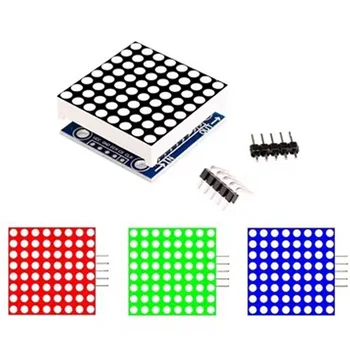 Max7219 Punkt matrix modul Mikro controller DIY Kit MCU LED-Anzeige steuerung