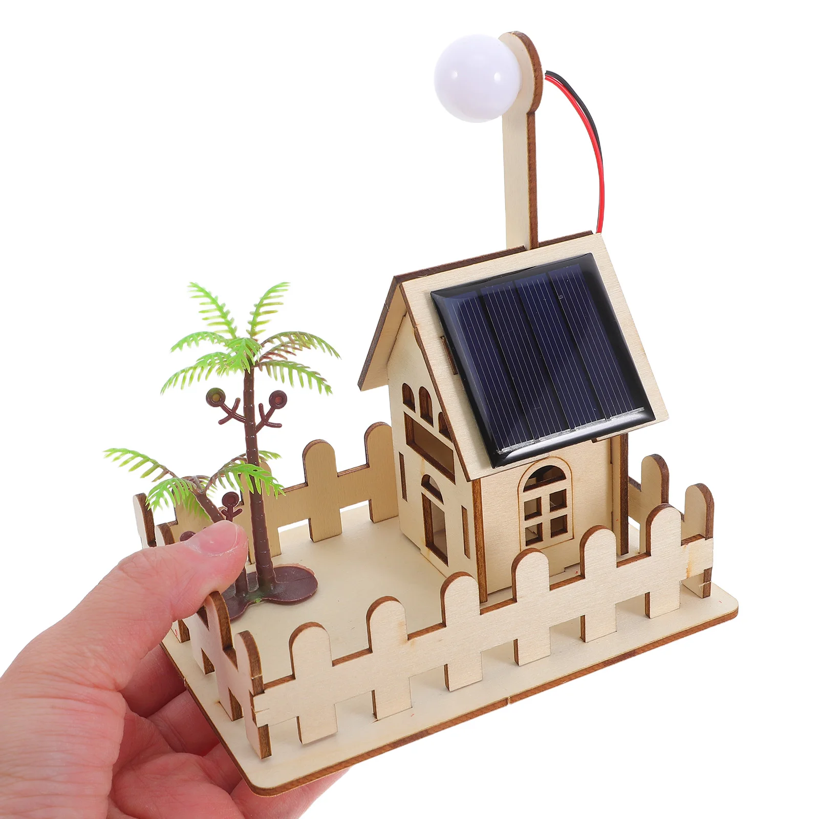 Solar Garten Licht Wissenschaft Kit DIY Lampe Modell Physik Experiment – Bild 5