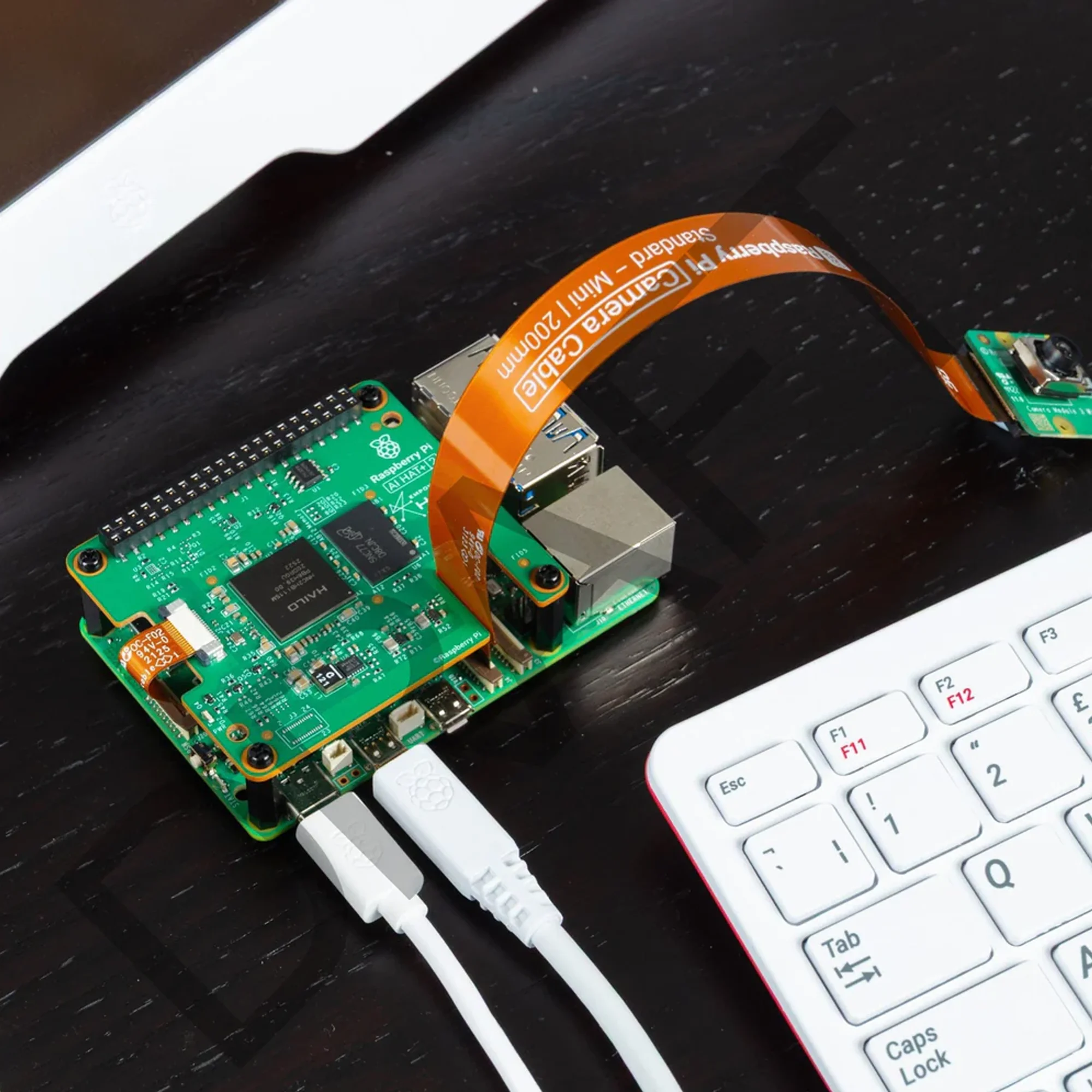 Raspberry Pi AI HAT+ 2 8 GB RAM mit Kühlkörper, Hailo-10H – Bild 5