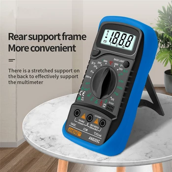 LCD-Digital multimeter AC/DC-Ampere meter Volt Ohm Test messer an8205c Beruf Multi metro