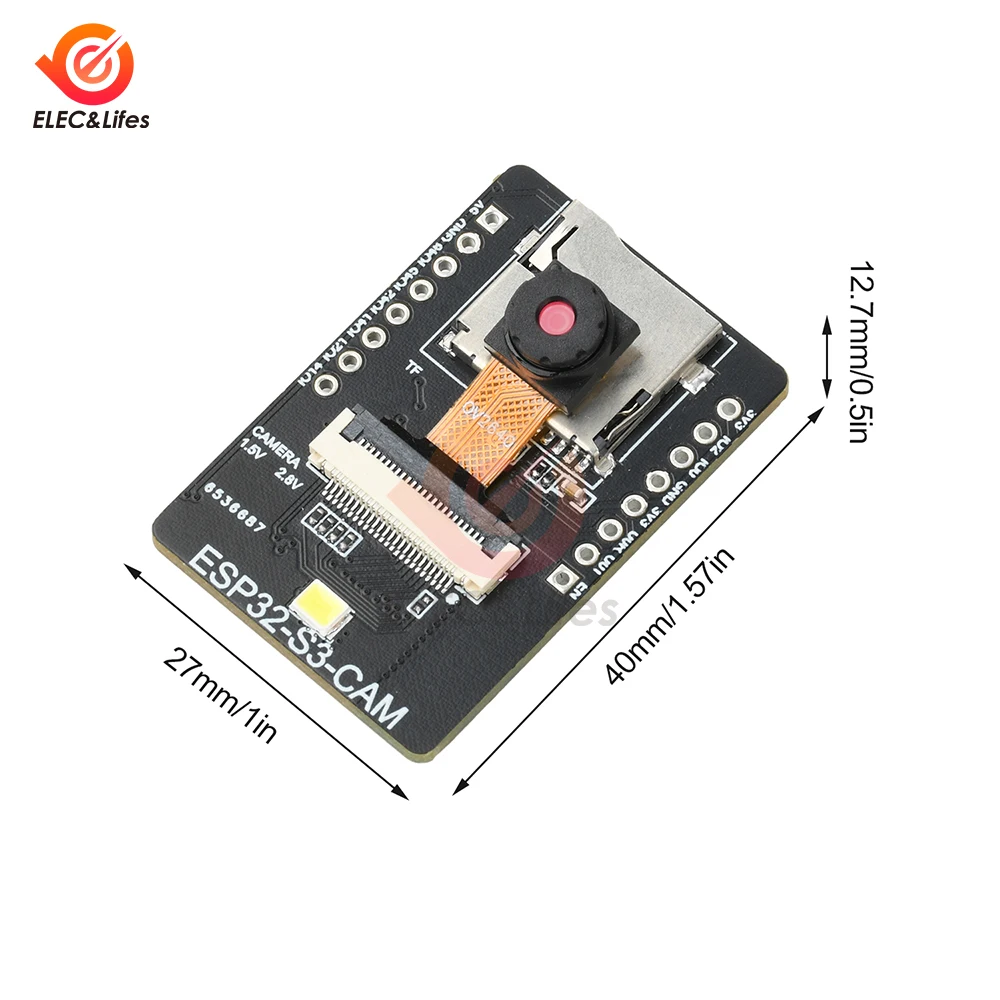 ESP32-S3 AI-Kameramodul mit OV2640/OV3660-Kamera, integriertem WLAN – Bild 6