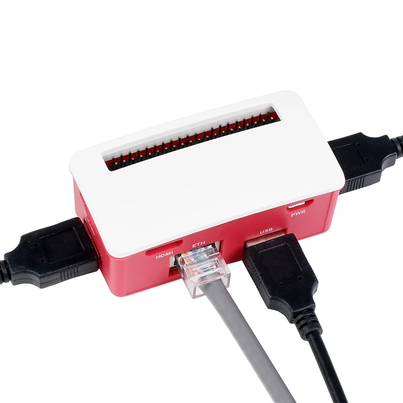 Raspberry Pi Zero Ethernet USB HUB HAT (B) Erweiterungsplatine 4x – Bild 2