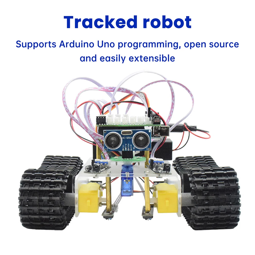 Smart Robot Kit Programmierung Starter Lernautomatisierung Roboter Designer Pädagogischer Roboter für Arduino