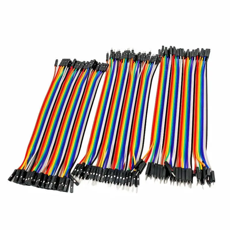 Dupont-Leitung, 10 cm, 20 cm, 30 cm, 40-polig, Stecker auf Stecker – Bild 5
