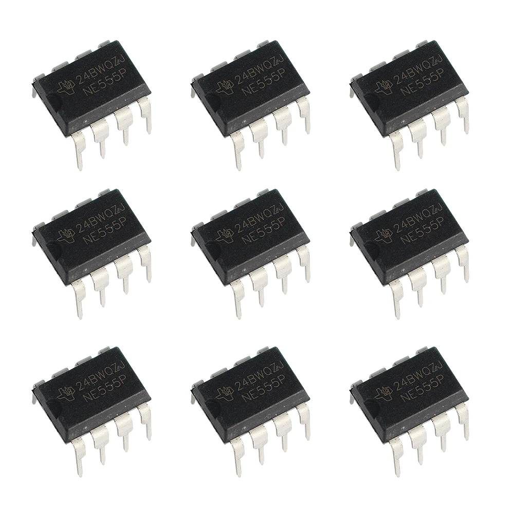 Integrierte Schaltkreise NE555 NE555P 555 DIP-8 Timer IC-Chip-Kit – Bild 5