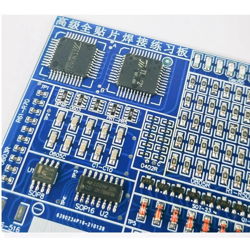 SMD/SMT-Komponenten, Lötübungsbrett, elektronische Kits, Übungsset – Bild 2