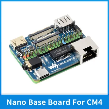 Raspberry Pi Compute Module 4 CM4 Nano-Grundplatine (B) mit RPi 40PIN GPIO-Schnittstelle für Compute Module 4
