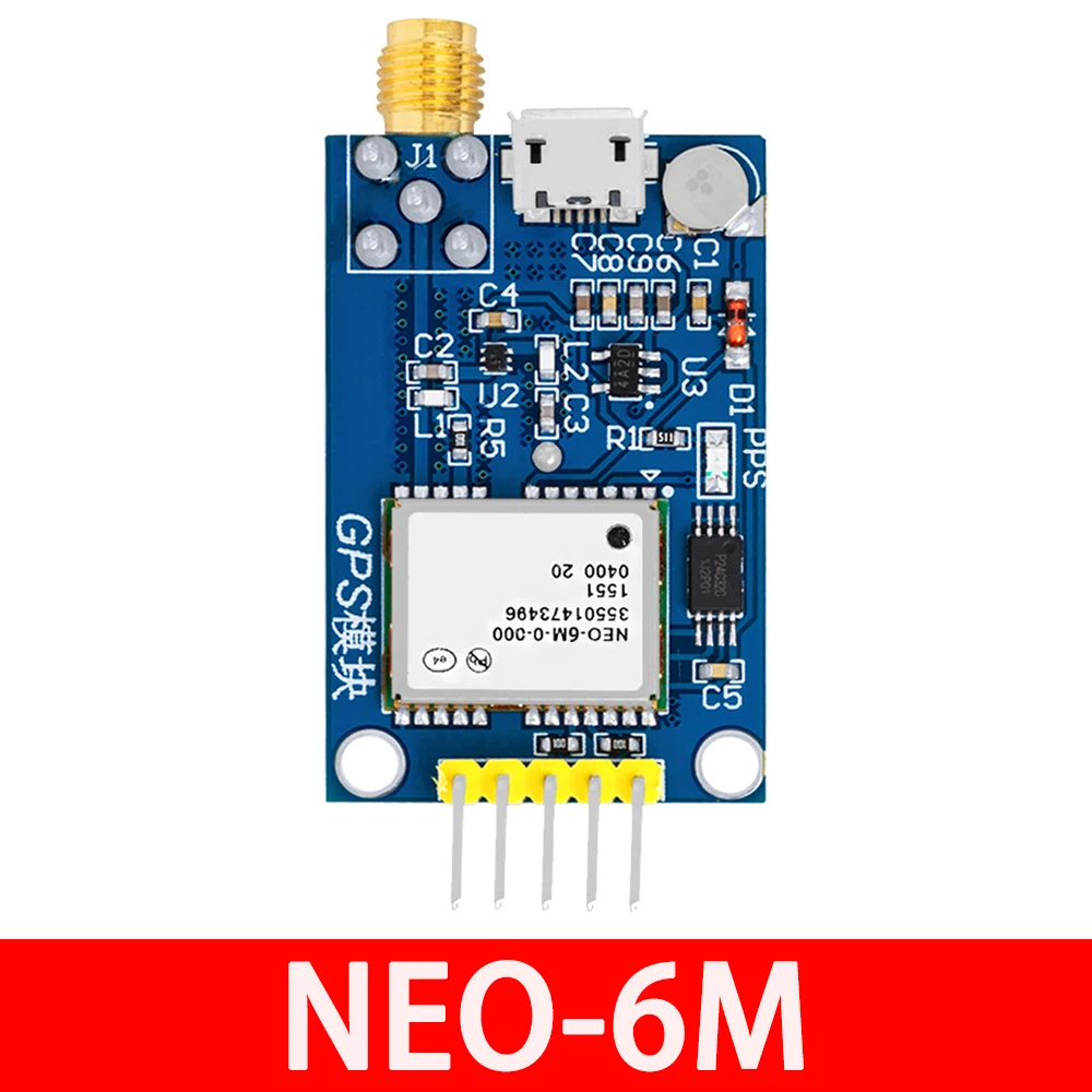 GPS Neo-6m Satellitenpositionierungsmodul Entwicklungsboard NEO-7M 7M NEO-8M NEO-9M für Arduino STM32 C51 51