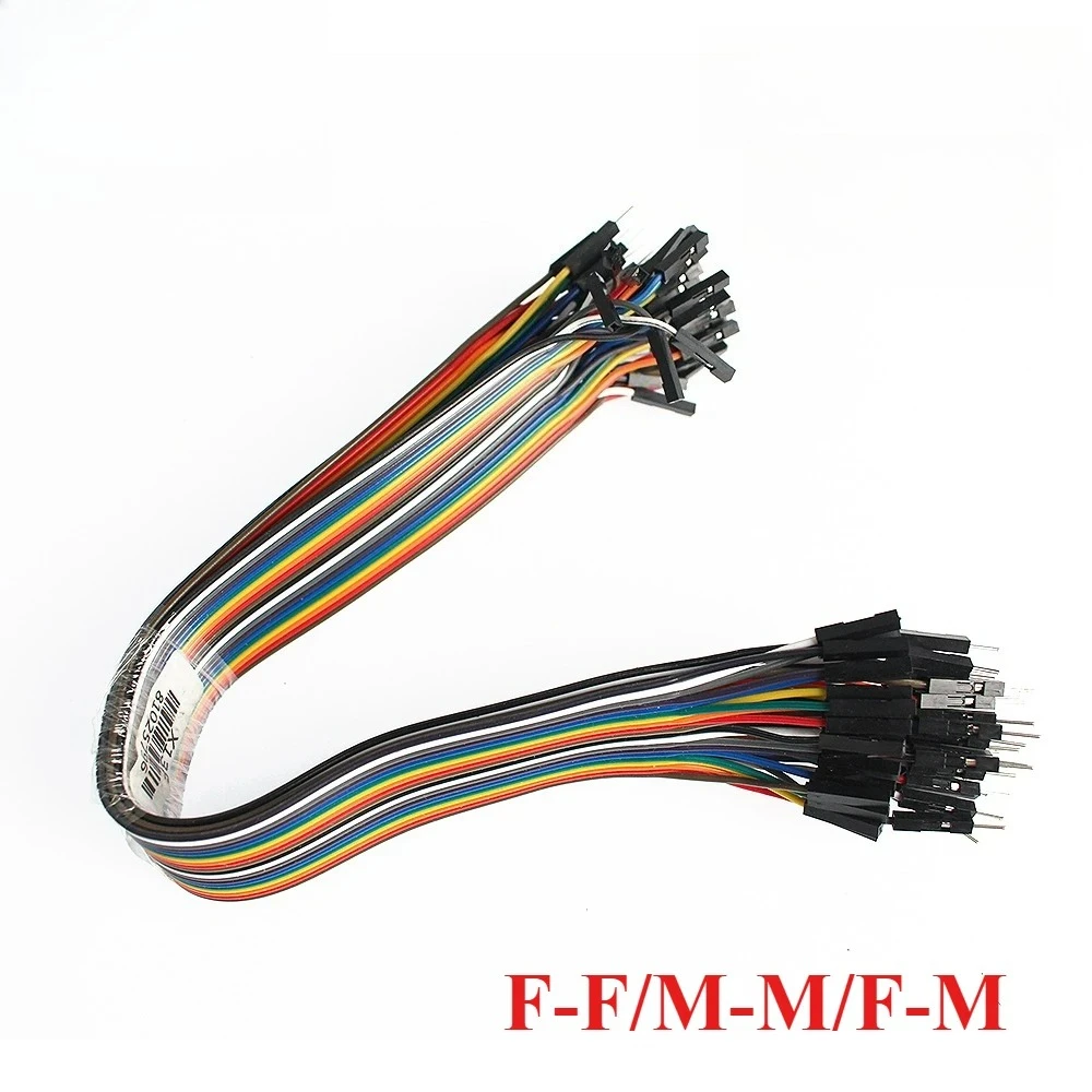 20Pin 30cm Jumper Wire Dupont Line Stecker auf Stecker/Buchse – Bild 5