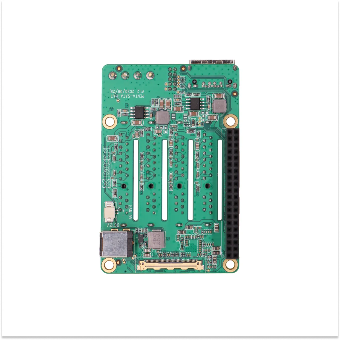 Radxa Penta SATA HAT - Bis zu 5x SATA-Laufwerke HAT für Raspberry Pi 5 – Bild 5
