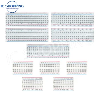 MB102 Breadboard-Kit: Enthält 5 Stück 830-Punkt und 5 Stück 400-Punkt lötfreie Breadboards (10 Stück)