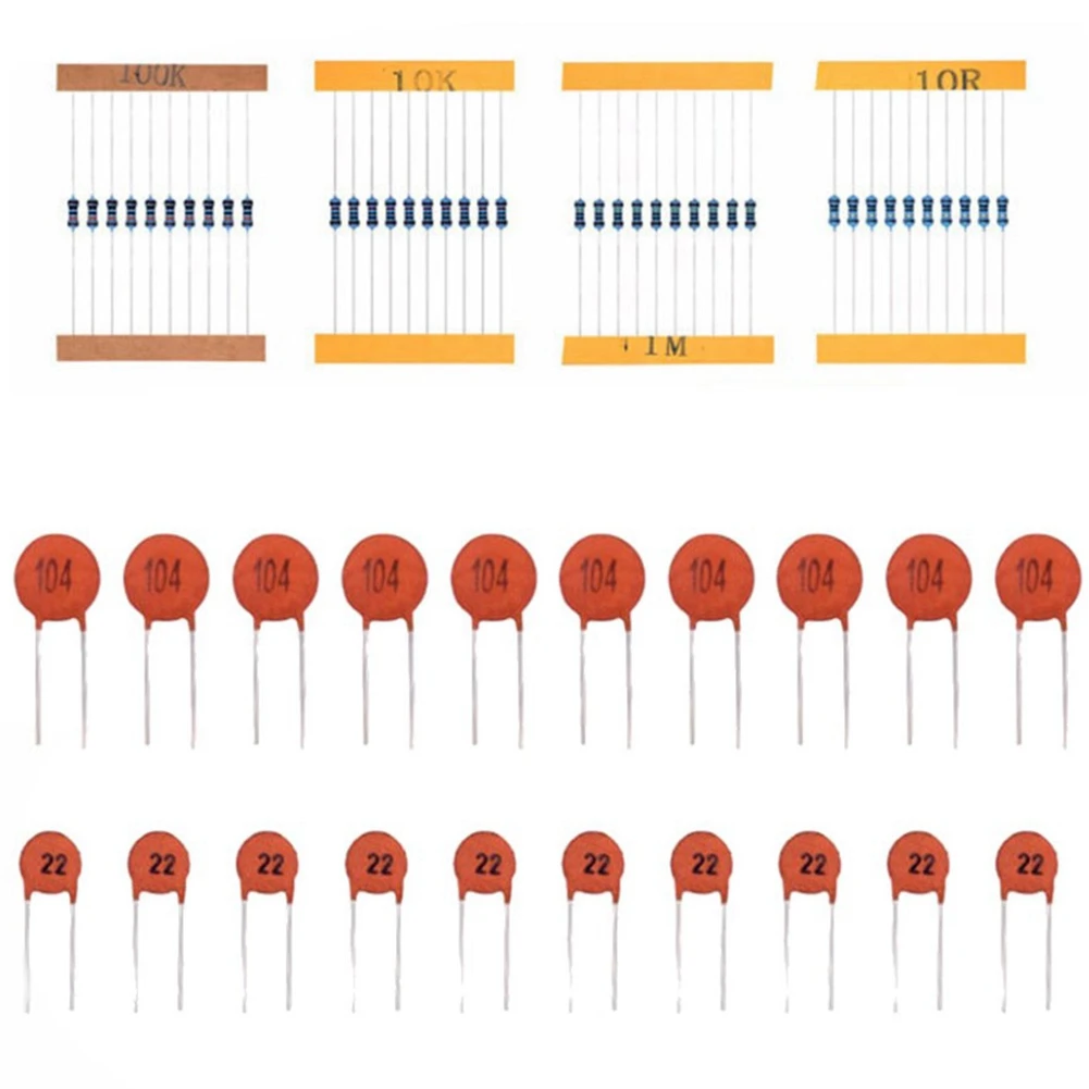 GUT ~ Neues Steckbrett-Set, Elektronik-Komponenten-Starter-DIY-Kit – Bild 2