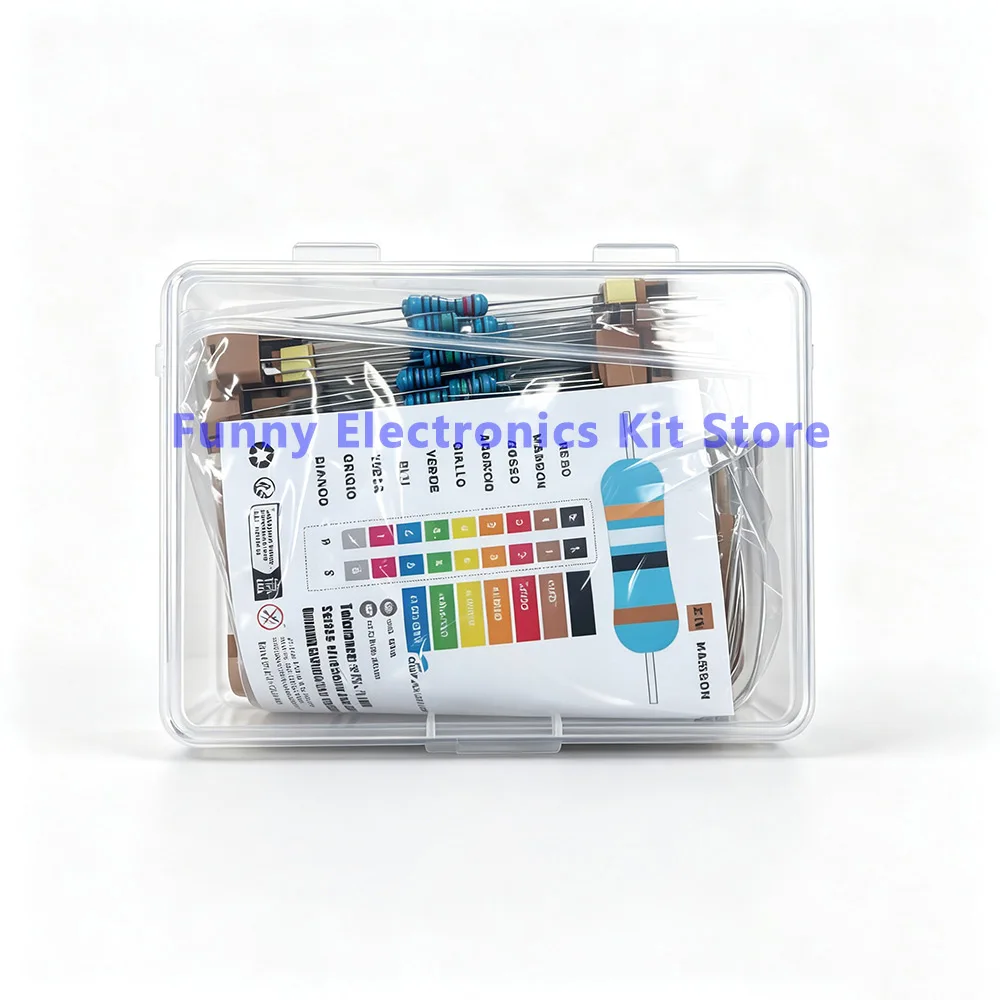 Sortiertes Metallfilm-Widerstandsset, 30 Werte, 1/4 W (600 Stück) – Bild 3