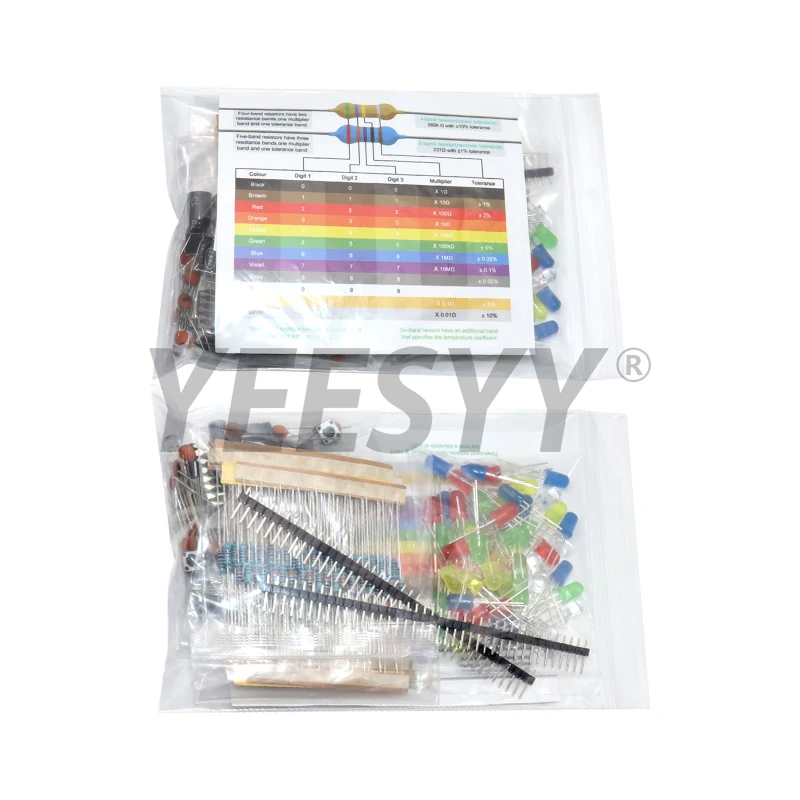 Elektronikkomponenten Basic Starter Kit für Arduino UNO (221 Stück) – Bild 6