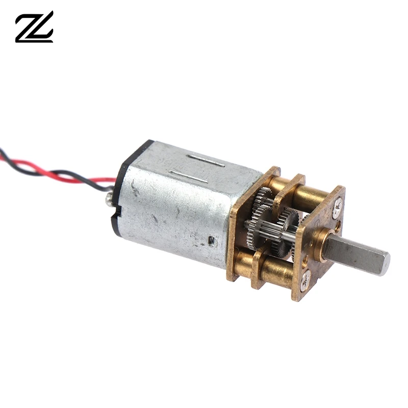 DC 5V Mini N20 Ganzmetall-Zahnrad getriebe motor 40/60/28/300 U/min langsame Drehzahl Mikro-Untersetzung motor