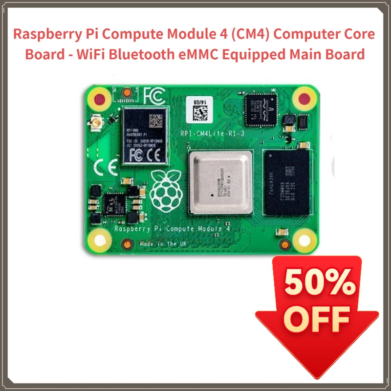 Raspberry Pi Compute Module 4 (CM4) Core Board - WLAN Bluetooth eMMC Integrierte Hauptplatine