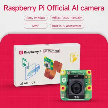Raspberry Pi AI Kamera 12MP IMX500 Intelligente Visuelle Sensor Vision Modul On-Board RP2040 Für RPi Alle