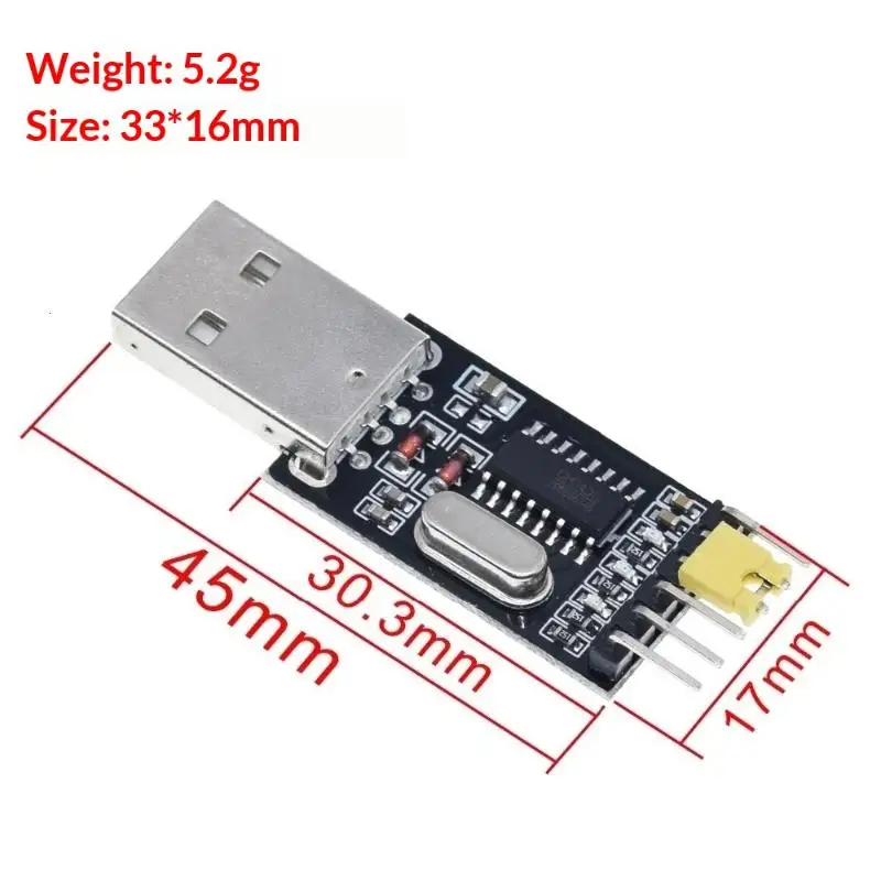USB zu TTL UART Modul CH340G CH340 USB zu TTL STC Mikrocontroller – Bild 4