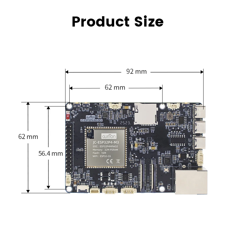 ESP32-P4+ESP32-C6 Entwicklungsboard Xiaozhi Board | – Bild 5