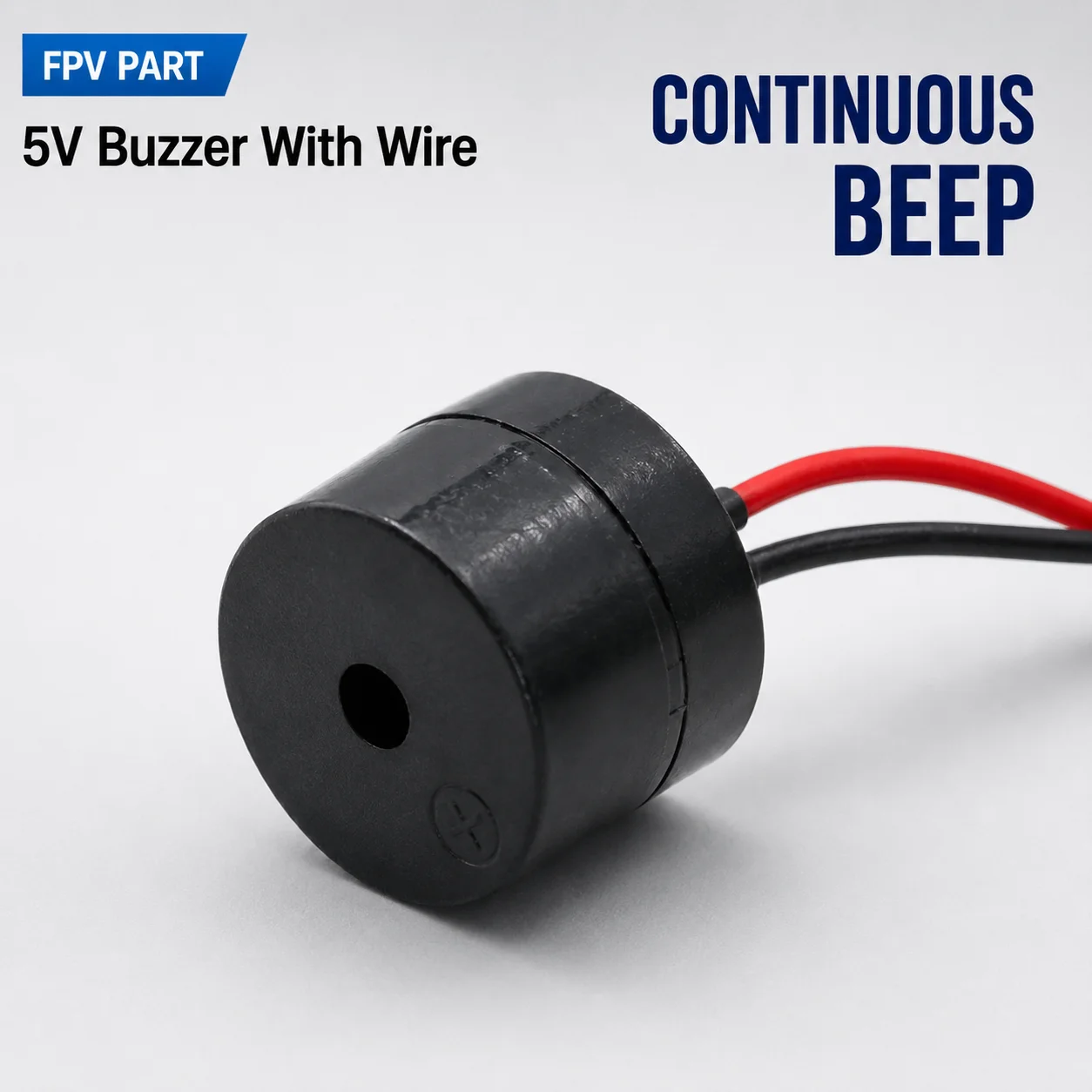 5V Aktiver Buzzer-Alarm mit Kabel für FPV Racer Quadcopter Drohne DIY Modellfinder Betaflight F4 F7 2300Hz