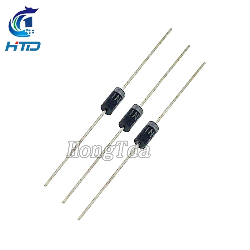 1N4001 1N4004 1N4007 FR107 UF4007 DO-41 1A1000V IN4007 DIP (100 Stück) – Bild 4