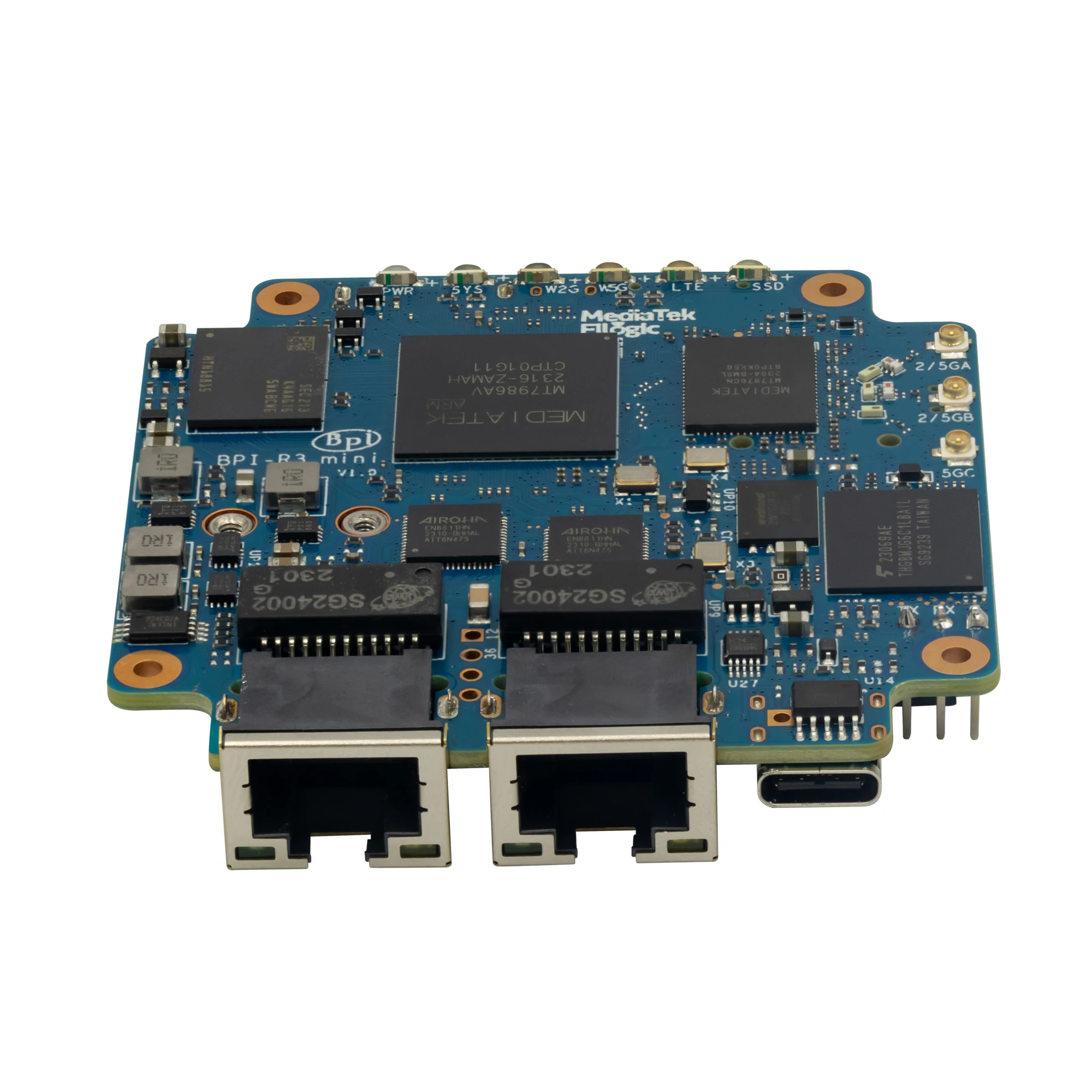Banana Pi BPI-R3 Mini-Router-Board MediaTek MT7986 ARM A53 2G DDR 8G – Bild 3