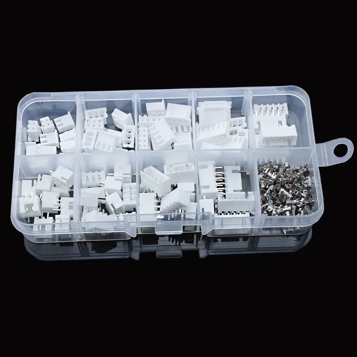 2/3/4/5P 2,54 mm Stecker- und Buchsenklemmen-Set, JST (230 Stück) – Bild 6