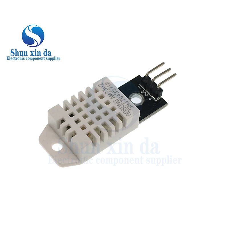 DHT22 Digitaler Temperatur- und Feuchtigkeitssensor AM2302-Modul + Leiterplatte mit Kabel