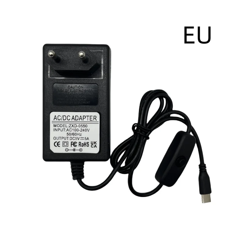 Orange Pi 5 Plus Netzteil 5V 5A Ladegerät 25W USB Typ C Netzteil EU US – Bild 3