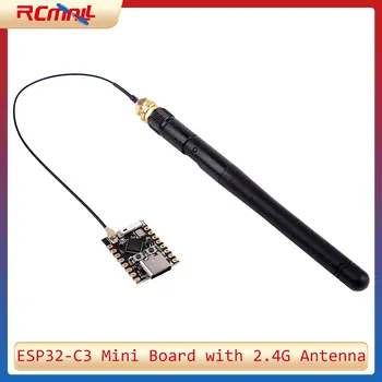 ESP32 Super Mini Development Board ESP32-C3 mit 2,4G WiFi Antenne ESP32C3 Wi-Fi BT Modul für Arduino IoT