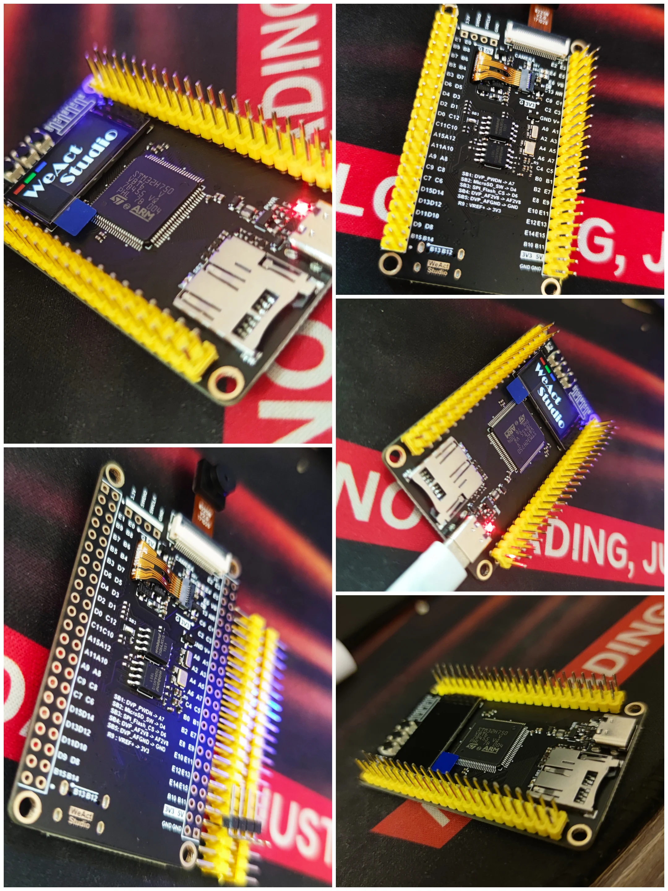 STM32H7 Core Board STM32H750VBT6 Entwicklungsboard – Bild 4