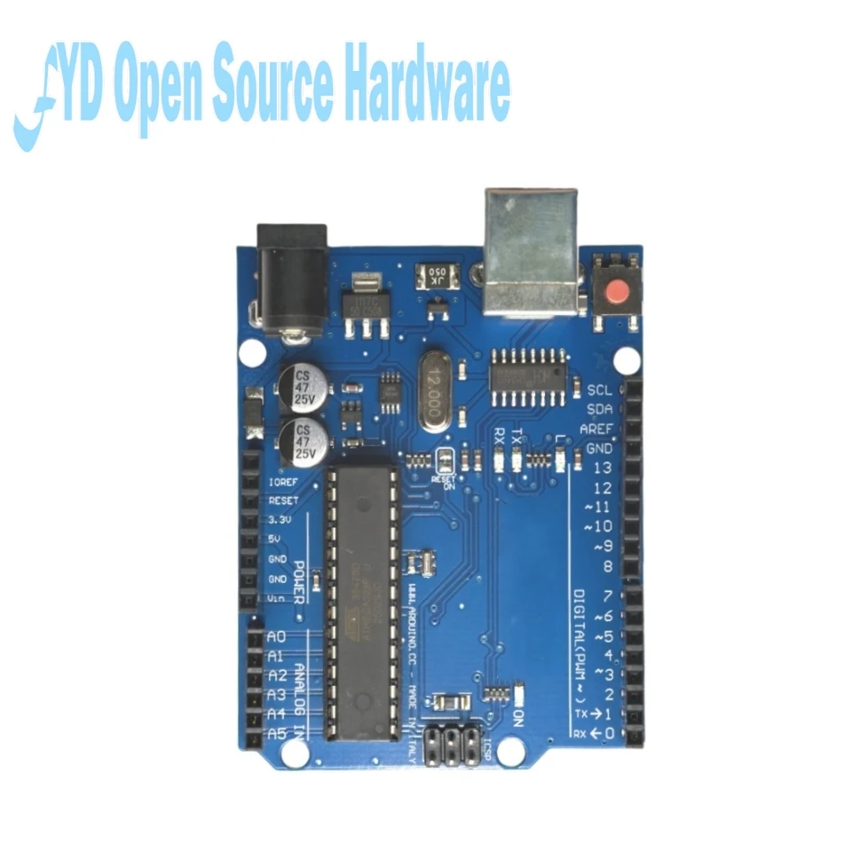 Entwicklungsboard mit ATMEGA16U2 und ATMEGA328P Chips + USB-Kabel für UNO R3 Arduino-Projekte