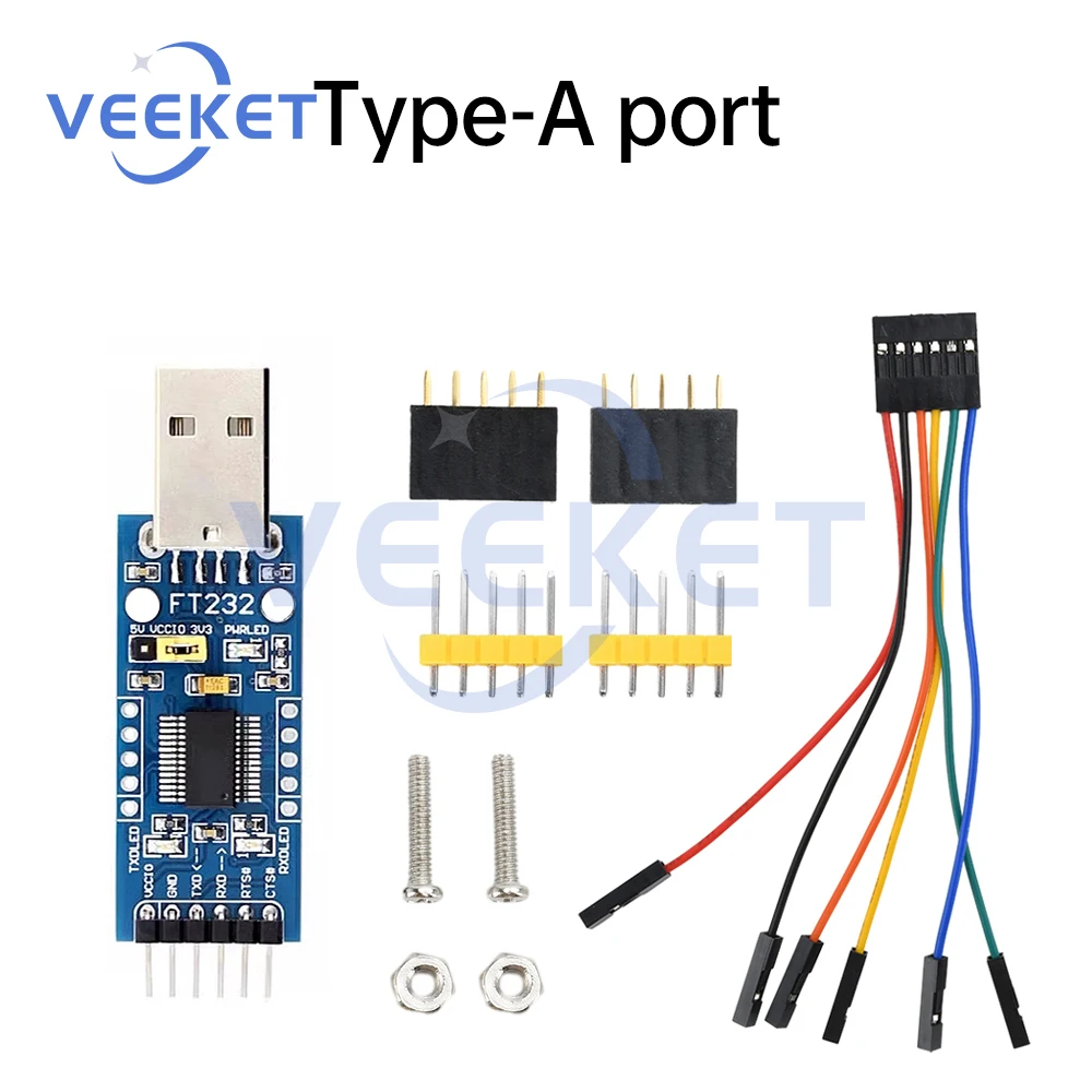 FT232RL FT232 FTDI USB 3,3 V 5,5 V zu TTL Serielles Adaptermodul für Arduino FT232 USB ZU TTL 232 Micro