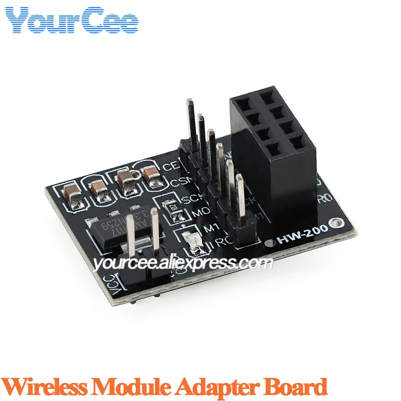 NRF24L01+PA+LNA NRF24L01 Mini 2,4GHz RF Drahtlosmodul Leistungsstarker Empfänger Transceiver-Board USB WIFI