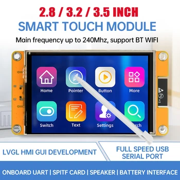 2,8/3,2/3,5 Zoll Display ESP32 Entwicklungsboard für Arduino LVGL WIFI Bluetooth Touch 240 * 320/320 * 480