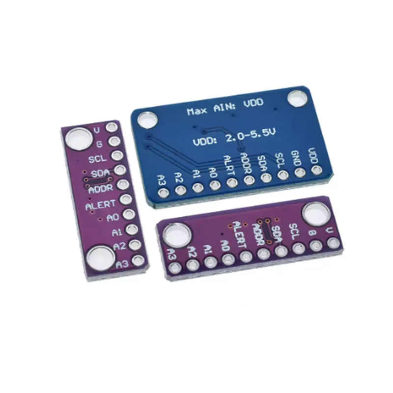 16-Bit I2C ADS1115 ADS1015 Modul ADC 4-Kanal mit Pro-Gain-Verstärker – Bild 3