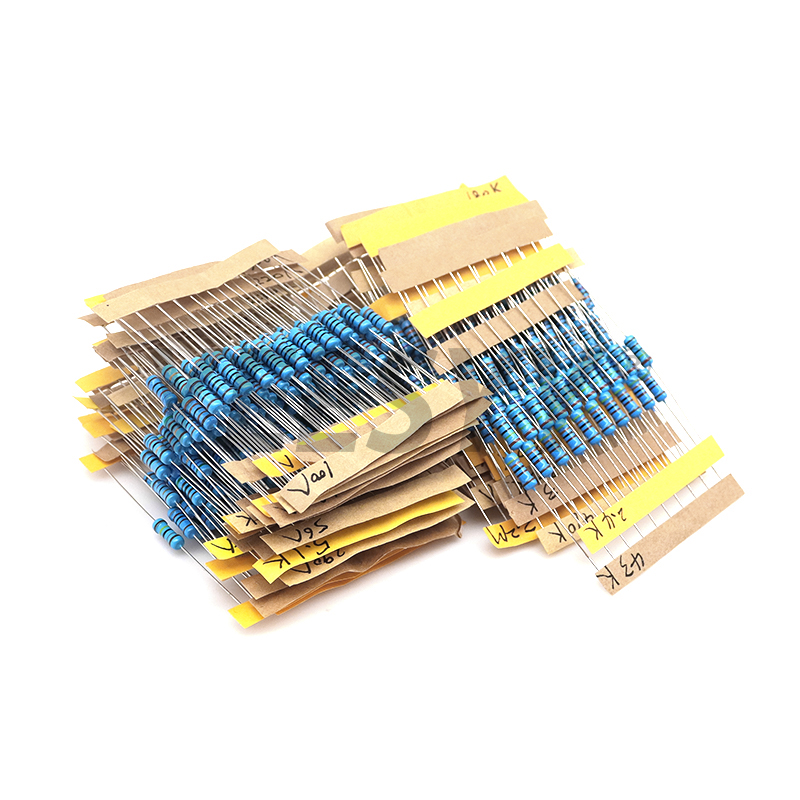 1/2w Metallfilm-Widerstands kit 1% 0,1 Ohm-2,2 m 0,5 (1100 Stück) – Bild 3