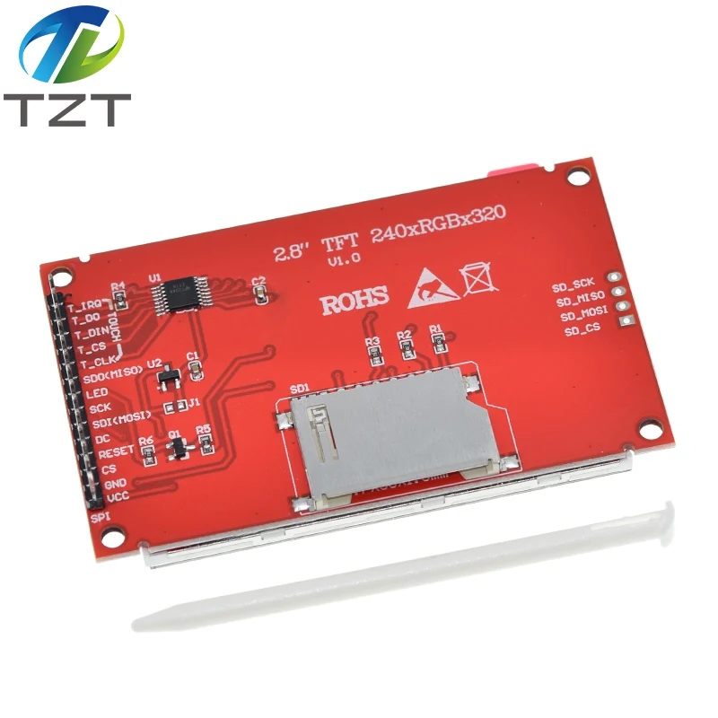 240x320 2,8" SPI TFT LCD Touch Panel Serielles Portmodul mit PBC – Bild 4